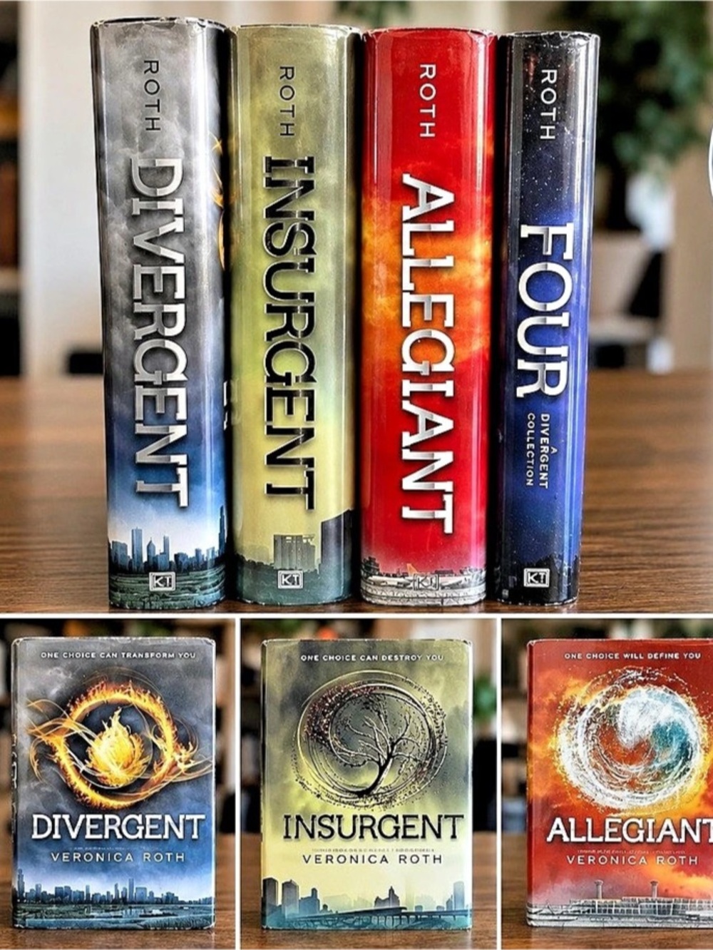 Divergent Series – Complete 4-Book Hardcover Set